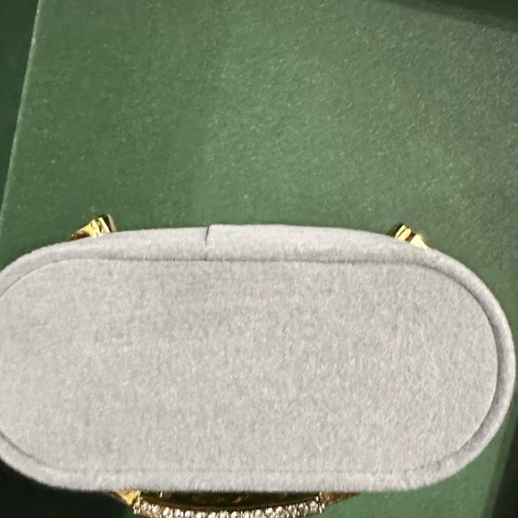 Gold 'LOVE' Bangle Bracelet - Women Jewelry - Picture 7 of 8